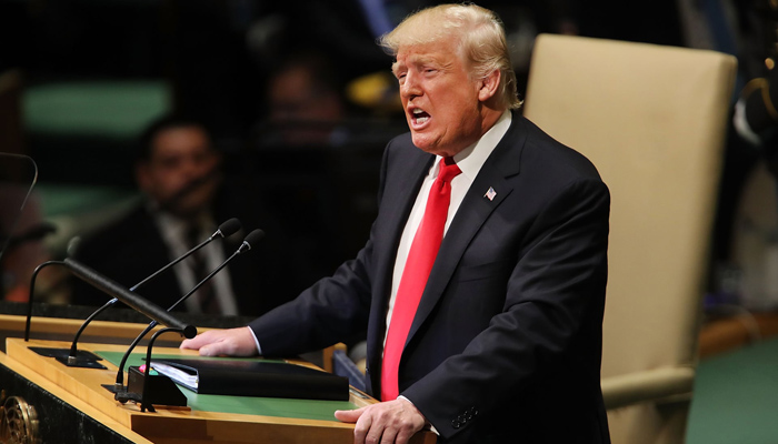 حمله شدید امروز ترامپ به ایران و اوپک در سخنرانی امروز خود در سازمان ملل