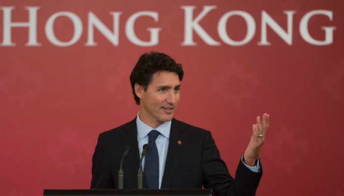 ترودو در هنگ‌کنگ: کانادا هم در زمینه حقوق بشر عالی نیست