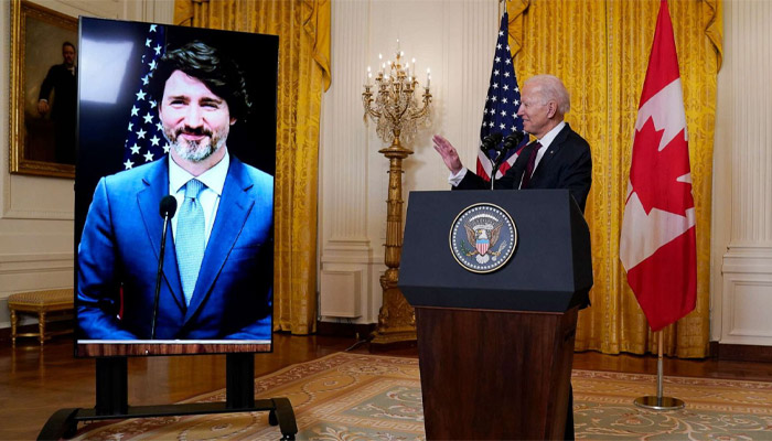 Photo of ماه عسل دوباره برای روابط آمریکا و کانادا؛ دیدار مجازی بایدن و ترودو